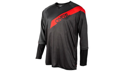 Stormrider Jersey Men black/red/gray XS