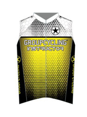 TEAM 2022 MAGLIA SENZA MANICHE M NERO-BIANCO-GIALLO