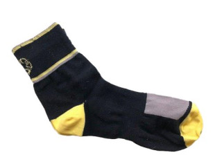 TEAM 2009 CALZINO S-M NERO/GIALLO