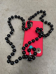 COLLANA GC PORTA CELLULARE NERO