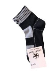 LINEA DOUBLE FREE STYLE CALZINO S-M NERO/BIANCO