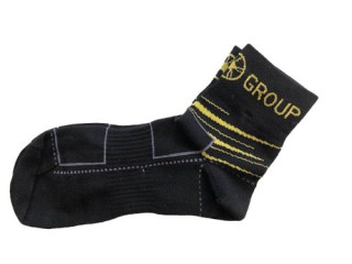 LINEA 10 YEARS CALZINO S-M NERO/GIALLO