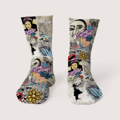 CALZINO LUNGO CREO LIMITED EDITION S-M MULTICOLOR