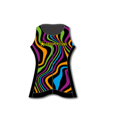 LINEA PSYCHEDELIC TRIATHLON DONNA SENZA MANICHE