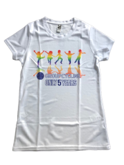 T-SHIRT DONNA BIMBI FIVE YEARS