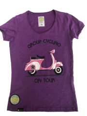 LINEA 2015 T-SHIRT PURPLE TOUR WOMEN