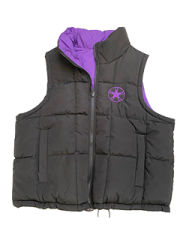 PIUMINO DONNA SMANICATO COLLO ALTO REVERSIBILE